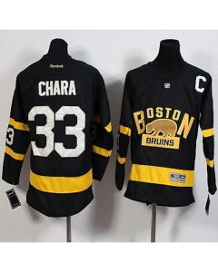 Bruins #33 Zdeno Chara Black 2016 Winter Classic Stitched Youth NHL Jersey