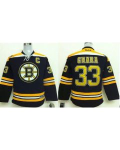 Bruins #33 Zdeno Chara Black Stitched Youth NHL Jersey