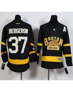 Bruins #37 Patrice Bergeron Black 2016 Winter Classic Stitched Youth NHL Jersey