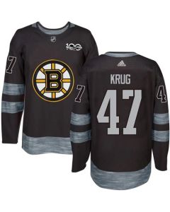 Bruins #47 Torey Krug Black 1917-2017 100th Anniversary Stitched NHL Jersey