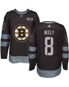 Bruins #8 Cam Neely Black 1917-2017 100th Anniversary Stitched NHL Jersey