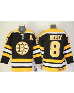 Bruins #8 Cam Neely Black CCM Throwback Stitched NHL Jersey