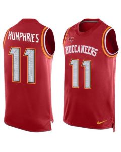 Buccaneers #11 Adam Humphries Red Team Color Men's Stitched NFL Limited Tank Top Jersey
