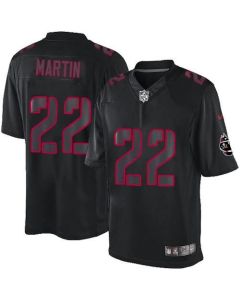 Buccaneers #22 Doug Martin Black Men's Stitched NFL Impact Limited Jersey