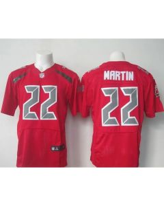 Buccaneers #22 Doug Martin Red Men's Stitched NFL Elite Rush Jersey
