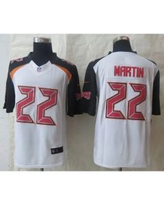 Buccaneers #22 Doug Martin White Men's Stitched NFL New Limited Jersey