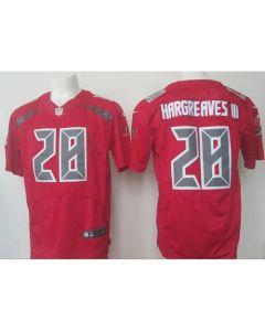 Buccaneers #28 Vernon Hargreaves III Red Men's Stitched NFL Elite Rush Jersey