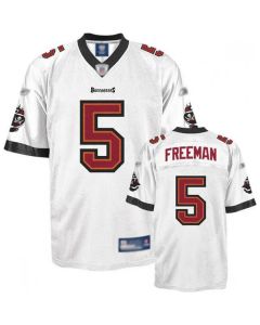 Buccaneers #5 Josh Freeman White Stitched Youth NFL Jersey
