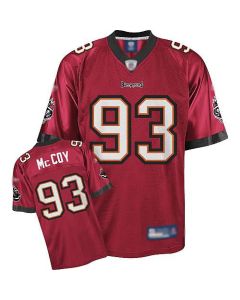 Buccaneers #93 Gerald McCoy Red Stitched Youth NFL Jersey