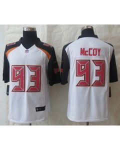 Buccaneers #93 Gerald McCoy White Men's Stitched NFL New Limited Jersey