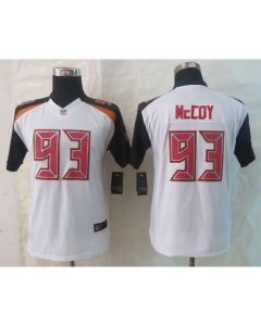 Buccaneers #93 Gerald McCoy White Youth Stitched NFL New Limited Jersey