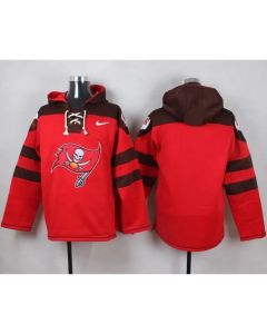 Buccaneers Blank Red Player Pullover NFL Hoodie