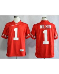 Buckeyes #1 Dontre Wilson Red Limited Stitched NCAA Jersey