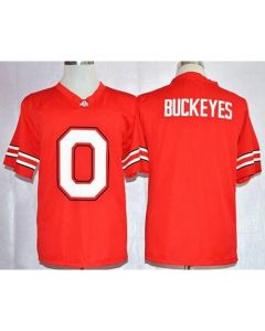 Buckeyes Red Pride Fashion Stitched NCAA Jersey