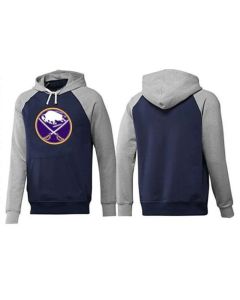 Buffalo Sabres Pullover Hoodie Dark Blue & Grey