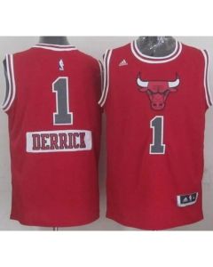 Bulls #1 Derrick Rose Red 2014-15 Christmas Day Stitched Youth NBA Jersey