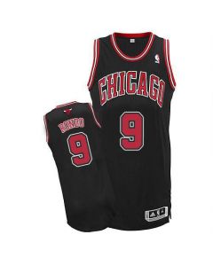 Bulls #9 Rajon Rondo Black Stitched NBA Jersey