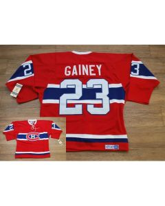 Canadiens #23 Bob Gainey Stitched Red CH CCM Throwback NHL Jersey
