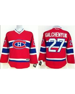 Canadiens #27 Alex Galchenyuk Red Stitched Youth NHL Jersey