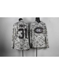 Canadiens #31 Carey Price Camo Stitched NHL Jersey