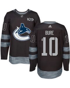 Canucks #10 Pavel Bure Black 1917-2017 100th Anniversary Stitched NHL Jersey