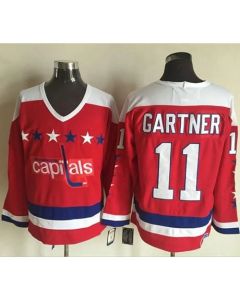Capitals #11 Mike Gartner Red Alternate CCM Throwback Stitched NHL Jersey
