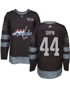 Capitals #44 Brooks Orpik Black 1917-2017 100th Anniversary Stitched NHL Jersey