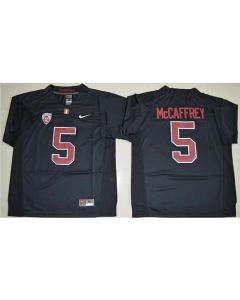 Cardinal #5 Christian McCaffrey Black Stitched NCAA Jersey