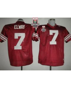 Cardinal #7 John Elway Red 2014 Rose Bowl Patch Stitched NCAA Jersey