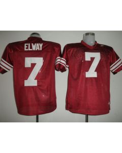 Cardinal #7 John Elway Red Stitched NCAA Jersey