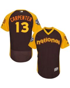 Cardinals #13 Matt Carpenter Brown Flexbase Authentic Collection 2016 All-Star National League Stitched MLB Jersey