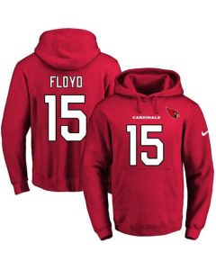 Cardinals #15 Michael Floyd Red Name & Number Pullover NFL Hoodie