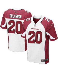 Cardinals #20 Deone Bucannon White Men's Stitched NFL Elite Jersey