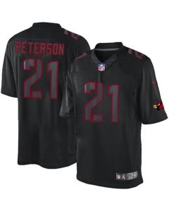 Cardinals #21 Patrick Peterson Black Men's Stitched NFL Impact Limited Jersey