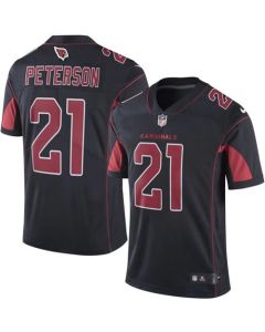 Cardinals #21 Patrick Peterson Black Men's Stitched NFL Limited Rush Jersey