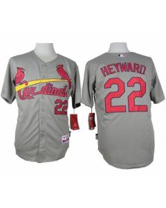 Cardinals #22 Jason Heyward Grey Cool Base Stitched MLB Jersey