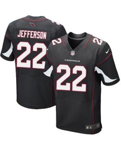 Cardinals #22 Tony Jefferson Black Alternate Men's Stitched NFL Elite Jersey