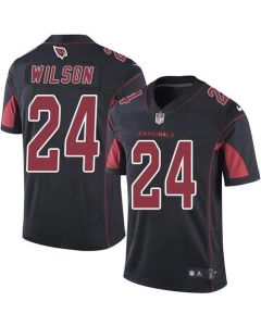 Cardinals #24 Adrian Wilson Black Men's Stitched NFL Limited Rush Jersey