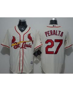 Cardinals #27 Jhonny Penalta Cream New Cool Base Stitched MLB Jersey