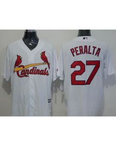 Cardinals #27 Jhonny Penalta White New Cool Base Stitched MLB Jersey
