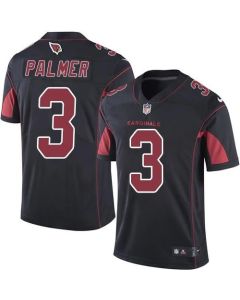 Cardinals #3 Carson Palmer Black Men's Stitched NFL Limited Rush Jersey