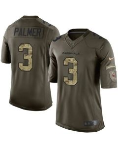 Cardinals #3 Carson Palmer Green Men's Stitched NFL Limited Salute to Service Jersey