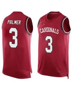 Cardinals #3 Carson Palmer Red Team Color Men's Stitched NFL Limited Tank Top Jersey