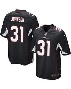Cardinals #31 David Johnson Black Alternate Youth Stitched NFL Elite Jersey