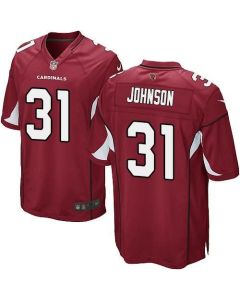 Cardinals #31 David Johnson Red Team Color Youth Stitched NFL Elite Jersey