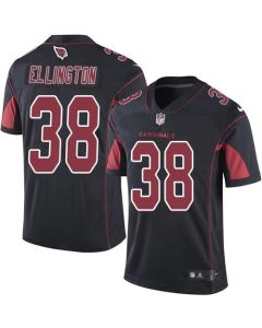Cardinals #38 Andre Ellington Black Youth Stitched NFL Limited Rush Jersey