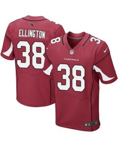 Cardinals #38 Andre Ellington Red Team Color Men's Stitched NFL Elite Jersey
