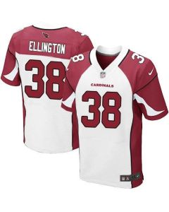 Cardinals #38 Andre Ellington White Men's Stitched NFL Elite Jersey