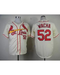 Cardinals #52 Michael Wacha Cream Cool Base Stitched MLB Jersey