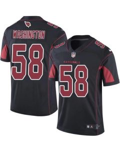 Cardinals #58 Daryl Washington Black Men's Stitched NFL Limited Rush Jersey